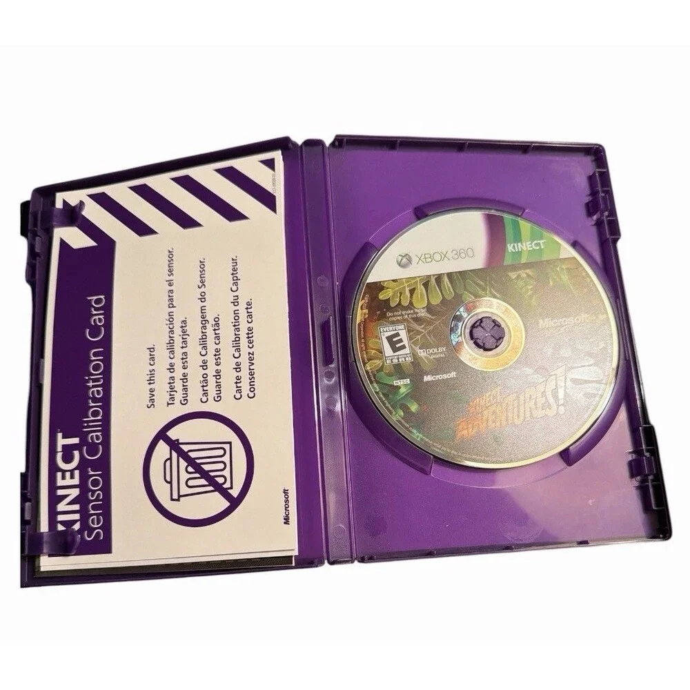 Kinect Adventures Xbox 360 TESTED AND WORKING Description For More Details